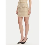 Marciano Guess Mini sijonas 5GGD15 7302A Smėlio Regular Fit