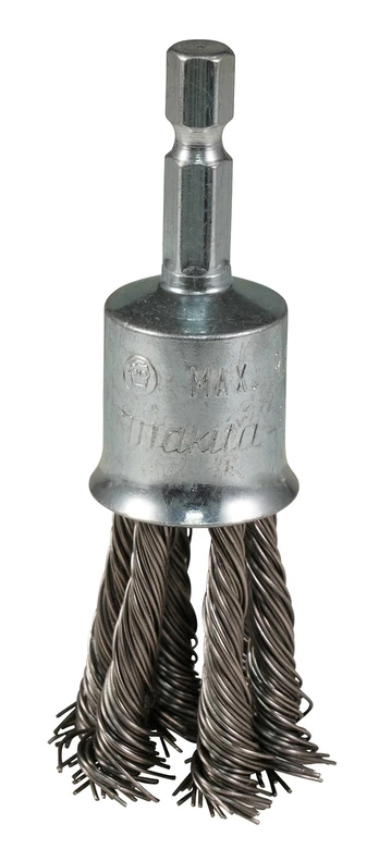 Kūgio formos šveitimo šepetys Makita D-76744, 19mm, su 1/4'' šešiakampiu antgaliu