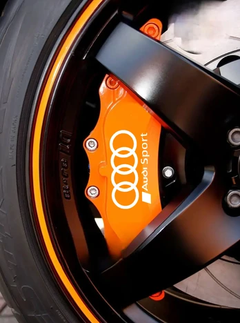 Karščiui atsparūs Audi Sport suportų lipdukai