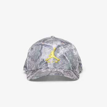Jordan Rise Structured Camo Hat White/ Bright Citron - Dydis L/XL (IM9119-100 Kitos kepurės)