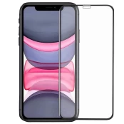 LCD apsauginis stikliukas 9H 5D Apple iPhone X/XS/11 Pro juodas kaina