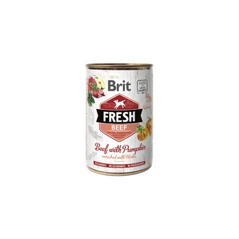 Brit Fresh konservai šunims Beef-Pumpkin, 400 g