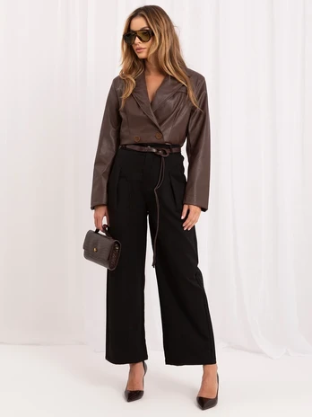 Italy Moda Kelnės-IR-SP-YV054B.24-juoda