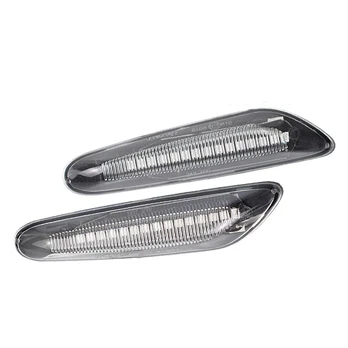 BMW skaidrūs LED posūkiai E46 E60 E82 E87 E90