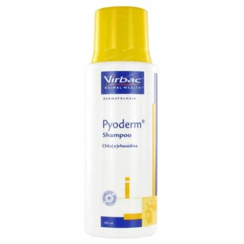 Virbac Pyoderm II antibakterinis ir priešgrybelinis šampūnas šunims ir katėms, 200 ml