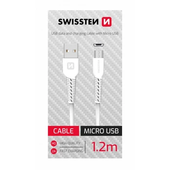 Swissten Data Cable USB / Micro USB 1,2m