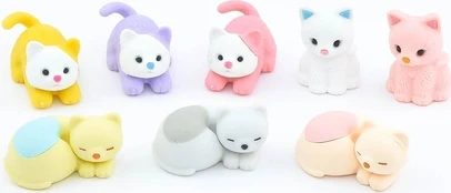IWAKO trintukas – dėlionė „Pastel Cat"