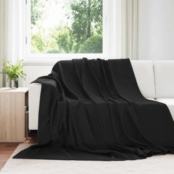 Mesti antklodės 6 pcs Juoda 240 x 220 cm Flysas