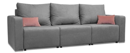 Modulinė sofa Modul 2400 Šviesiai pilka