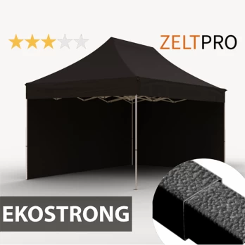 Prekybinė Palapinė 3x2 Juoda Zeltpro EKOSTRONG