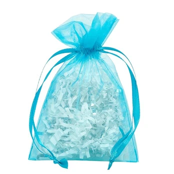 Organza maišelių rinkinys, Karališkai mėlyna