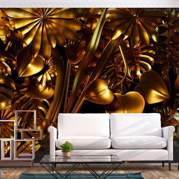 Artgeist Fototapetas - Golden Jungle