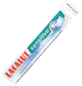 Dantų šepetėlis LACALUT SENSITIVE (Dabar 3 už 2 kainą!)