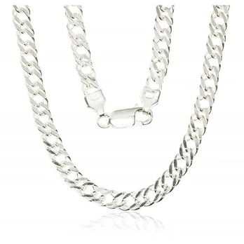Sidabrinė grandinėlė Rombo 5.5 mm , briaunų apdirbimas deimantu