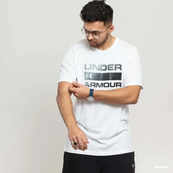 Under Armour Team Issue Wordmark SS Tee White - Dydis XL (1329582-100 Marškinėliai)