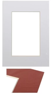 Passepartout 30x40, ultra white | 20404 kaina
