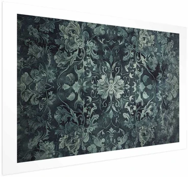 Artgeist Plakatas - Carpet Ornaments in Emerald Shades