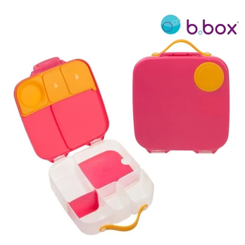 b.box Lunchbox - konteineris vakarienei, pietums | Braškių kokteilis