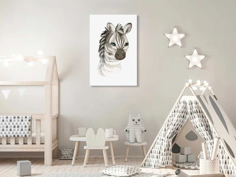 Artgeist Paveikslas - Little Zebra (1 Part) Vertical