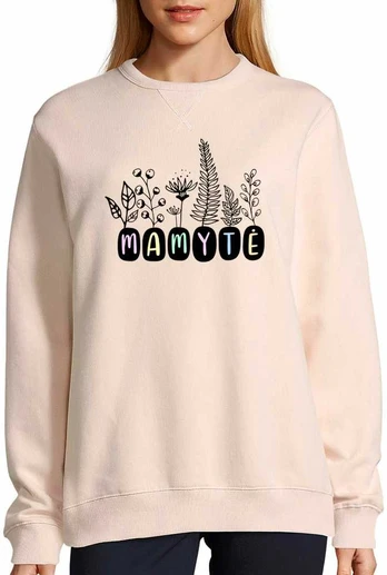 UNISEX pastelinis džemperis "Mamytė"