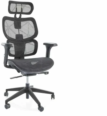 Signal Meble Fotel Ergonomiška biuro kėdė Devon juoda