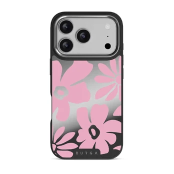 Daytime Fiesta - iPhone 17 Pro Case, Elite Mirror Dark (MagSafe) / Silver