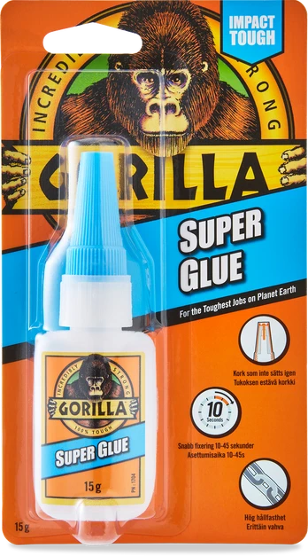 Gorilla Super Lim / Glue - 15 ml.