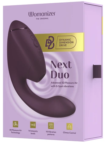 Womanizer Next Duo Dark Purple Vibratorius