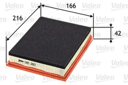 Oro filtras VALEO 585260 kaina