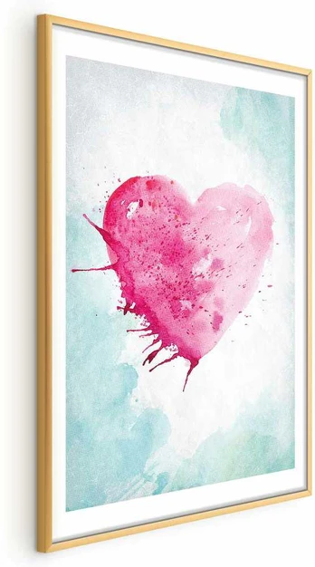 Artgeist Plakatas - Watercolor Heart
