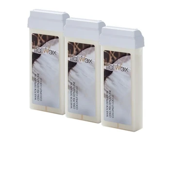 Depiliacinis vaškas Italwax Coconut, 100ml x3