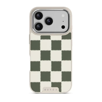 Retro Grid - iPhone 17 Pro Case, Elite Light (MagSafe) / Silver
