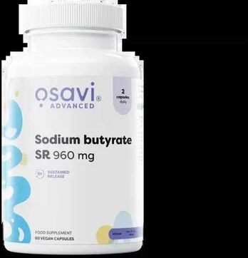 Osavi Sodium butyrate SR 60 kaps. (Natrio butiratas)