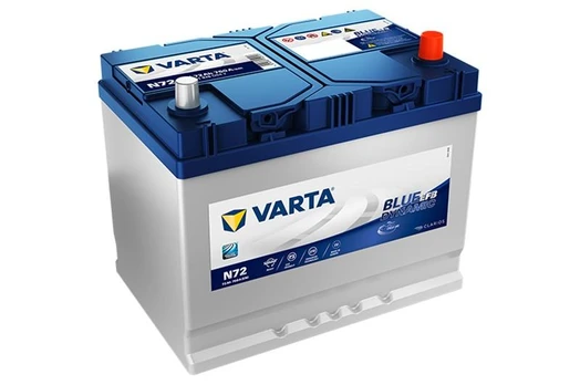 VARTA START STOP N72 (572501076) 72Ah 760A (EN) 12V EFB akumuliatorius