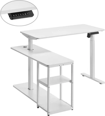 Elektryczne biurko Spacetronik SPE-L120WW Loris