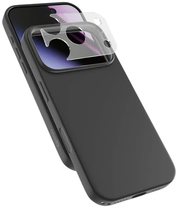 Dėklas Epico Silicone Pro Mag+ Case for iPhone 17 Pro/18 Pro (Qi2 & MagSafe Compatible) - Juodas