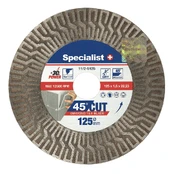 SPECIALIST+ deim. pjovimo-šlifavimo diskas, 125mm kaina