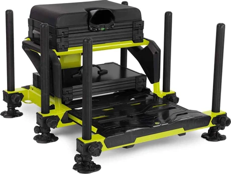 Žvejybinė platforma Matrix S36 Pro SeatBox Lime Edition