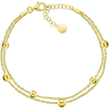 Brilio Silver Brilio Sidabrinis Double sidabrinis bracelet with balls BRC103Y