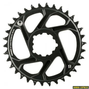 Priekinė žvaigždė SRAM X-SYNC 2 34T Direct Mount 3mm Offset Boost Alum Eagle Black