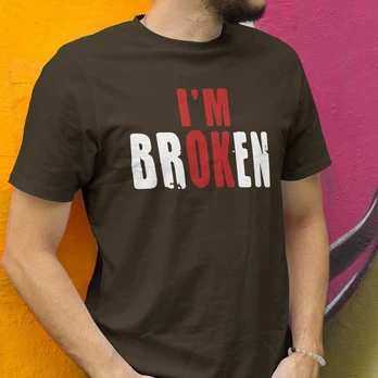 Marškinėliai "I'm broken"
