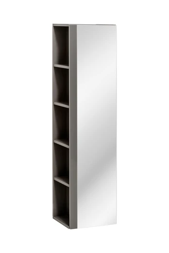 Vonios spintelė COMAD TWIST GREY 802- 1DL, pilka