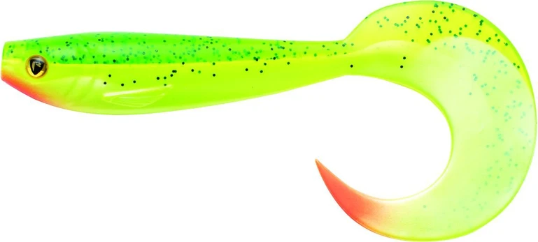 Guminukai Fox Rage Pro Grub, 12 cm, UV Lemon Tiger, 25 vnt.