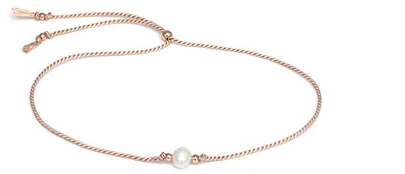 Agato Charming string bracelet with river pearl HE47R3RG-LP