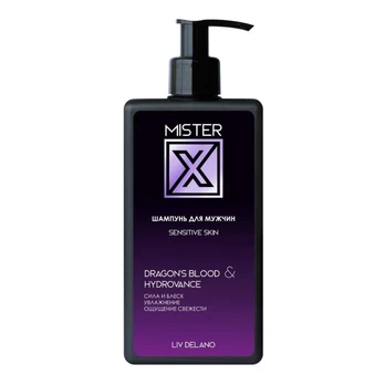 MISTER X Sampunas vyrams sensitive skin, 250 g