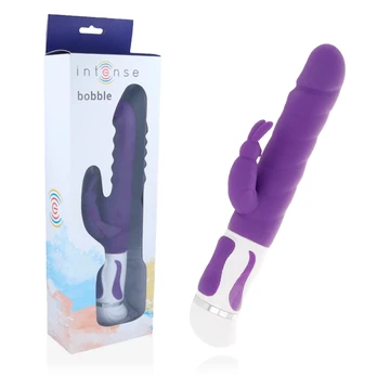 Vibratorius INTENSE BOBBLE VIBRATOR RABBIT