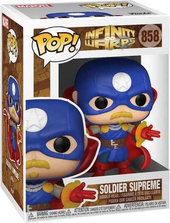 Funko Funko POP Marvel: Infinity Warps Figure - Soldier Supreme