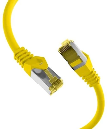 EFB RJ45 Patchkabel Cat.6A S/FTP LSZH Cat.7 Rohkabel gelb
