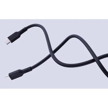 USB Kabelis - Aukey 100W 5A PD 1m, Juodas