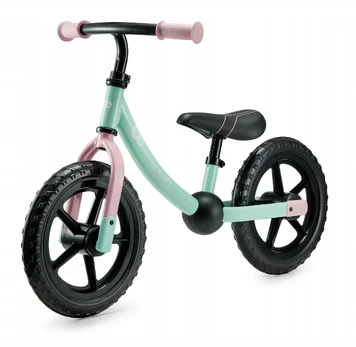 Balansinis dviratis, vaikų KinderKraft 2Way Next Candy Mint, mėlynas/rožinis, 12"